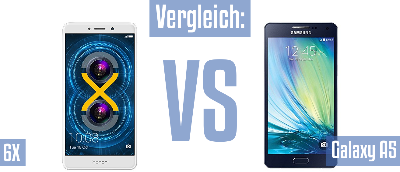 Honor 6X und Honor 6X im Vergleichstest