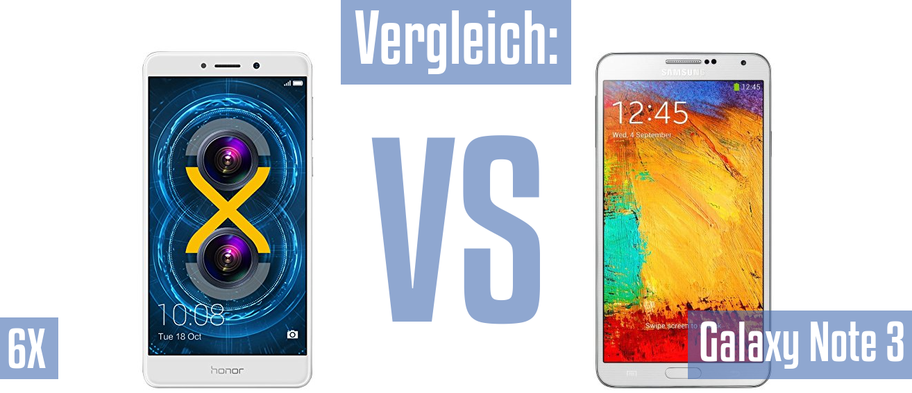 Honor 6X und Honor 6X im Vergleichstest