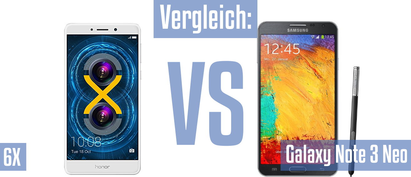 Honor 6X und Honor 6X im Vergleichstest