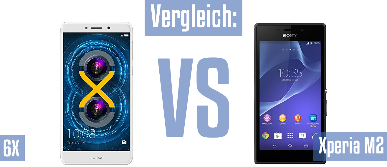 Honor 6X und Honor 6X im Vergleichstest