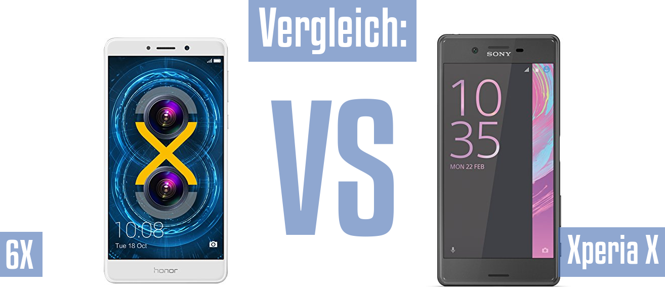 Honor 6X und Honor 6X im Vergleichstest