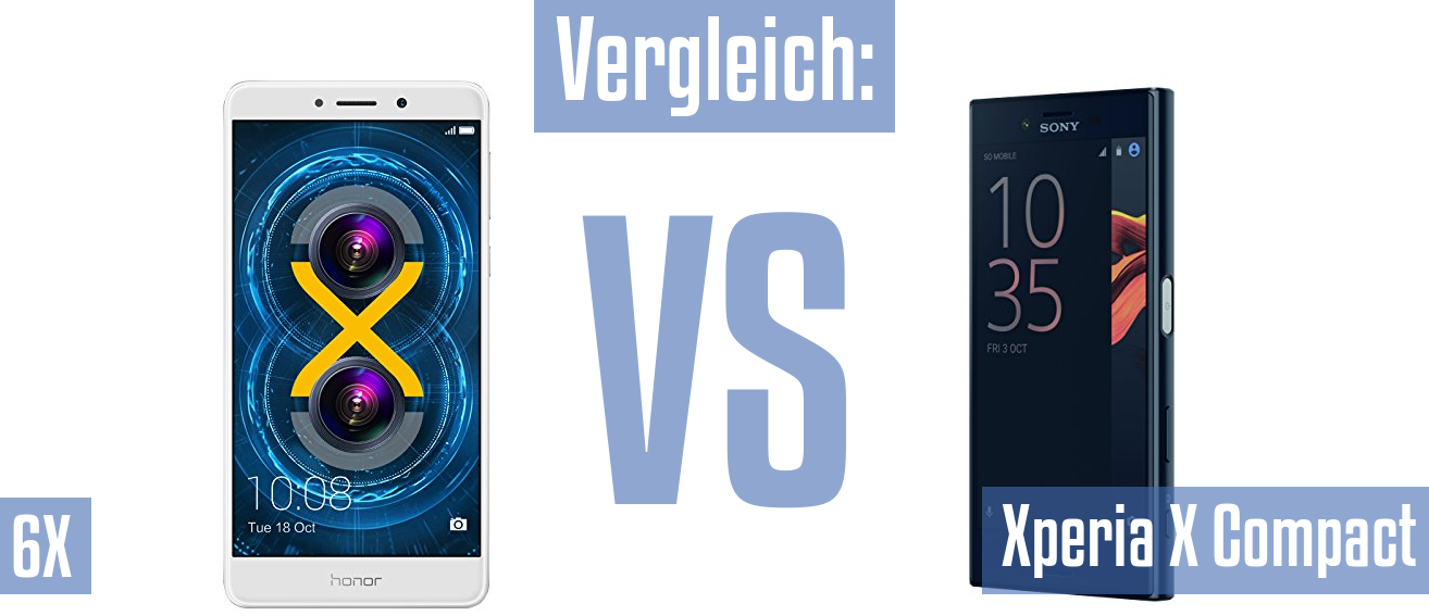 Honor 6X und Honor 6X im Vergleichstest