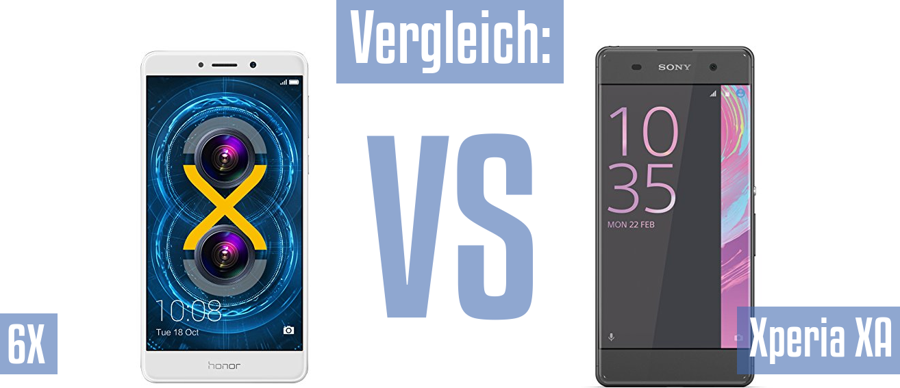 Honor 6X und Honor 6X im Vergleichstest