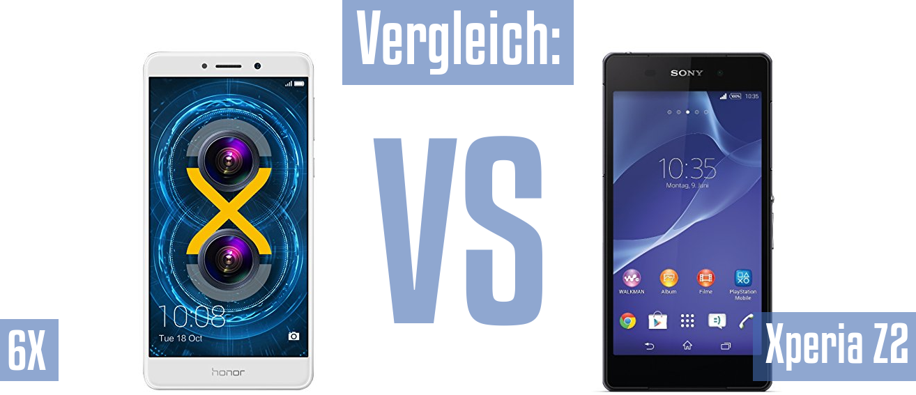 Honor 6X und Honor 6X im Vergleichstest