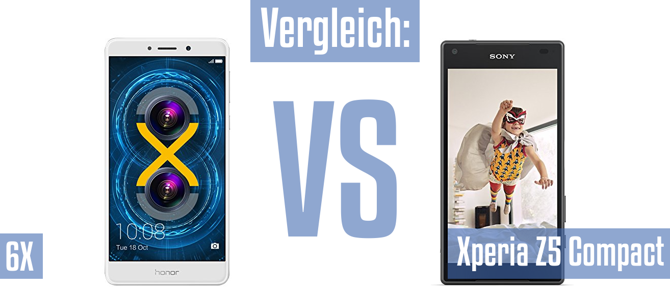 Honor 6X und Honor 6X im Vergleichstest