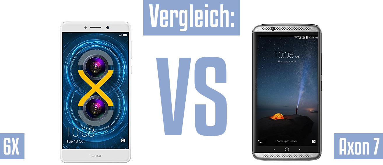 Honor 6X und Honor 6X im Vergleichstest