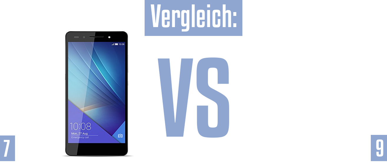 Honor 7 und Honor 7 im Vergleichstest