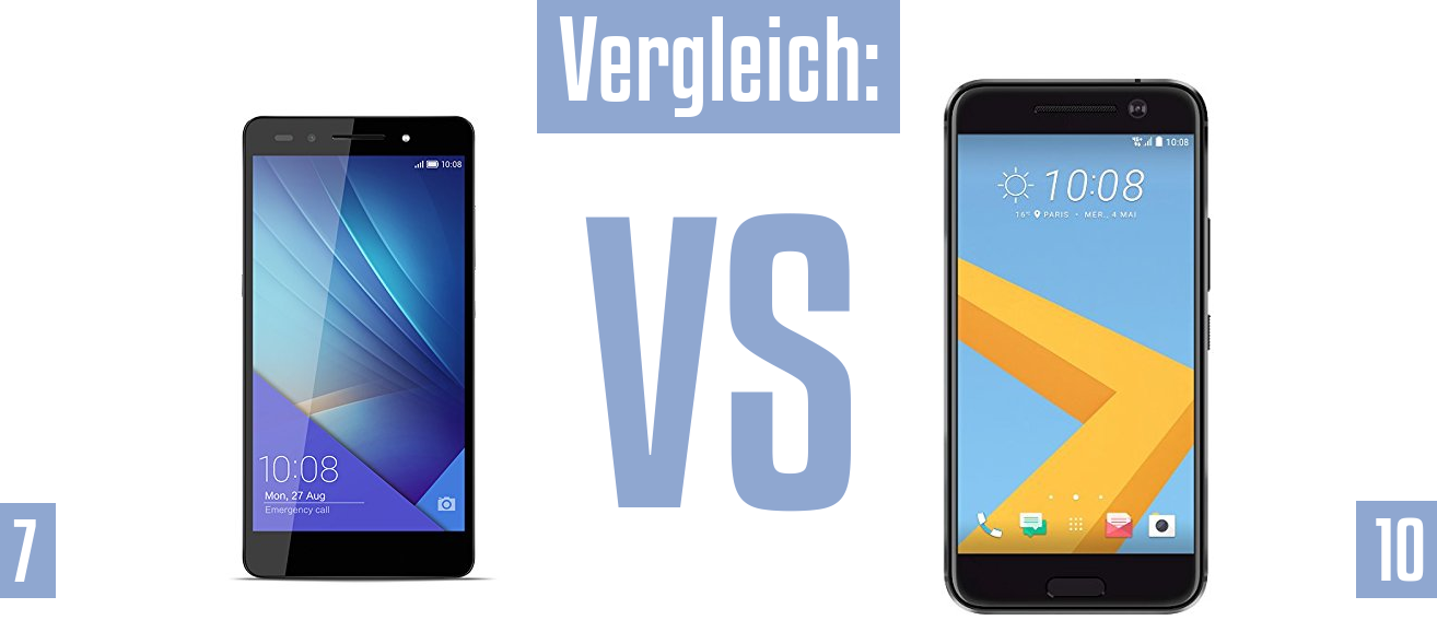 Honor 7 und Honor 7 im Vergleichstest