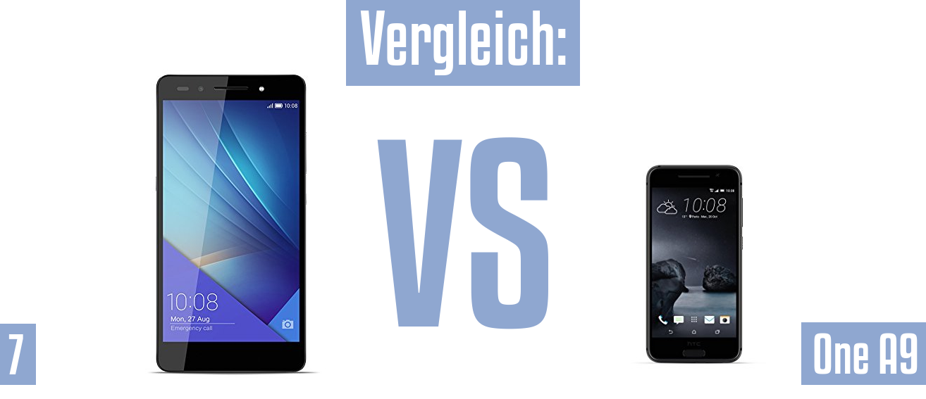 Honor 7 und Honor 7 im Vergleichstest