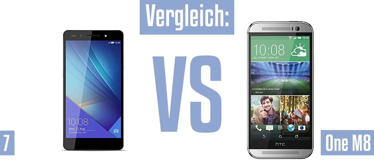 Honor 7 und Honor 7 im Vergleichstest