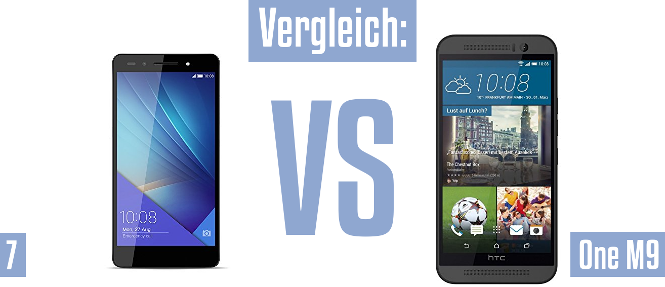 Honor 7 und Honor 7 im Vergleichstest