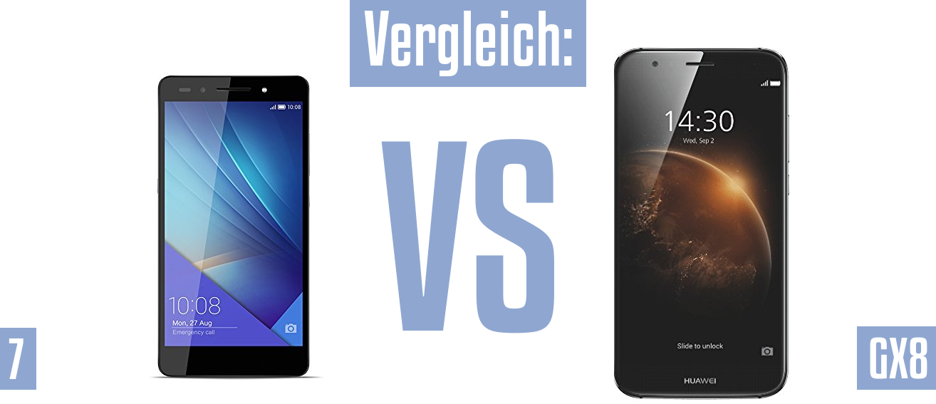 Honor 7 und Honor 7 im Vergleichstest