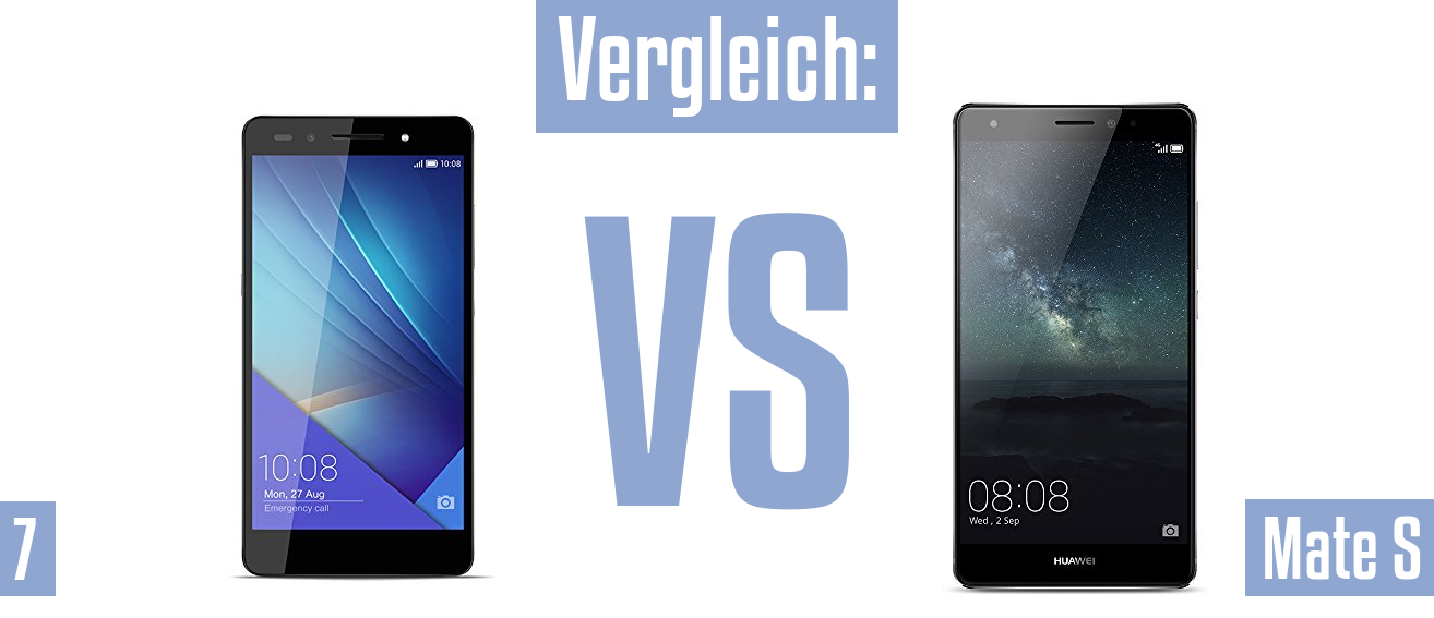 Honor 7 und Honor 7 im Vergleichstest