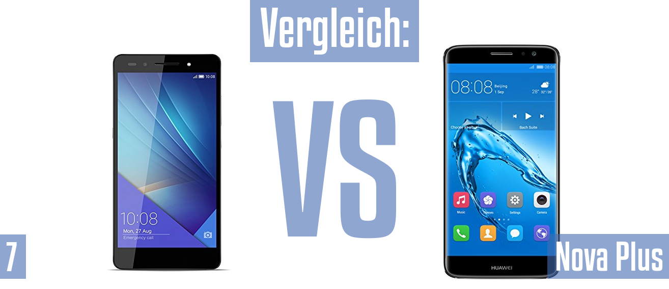 Honor 7 und Honor 7 im Vergleichstest