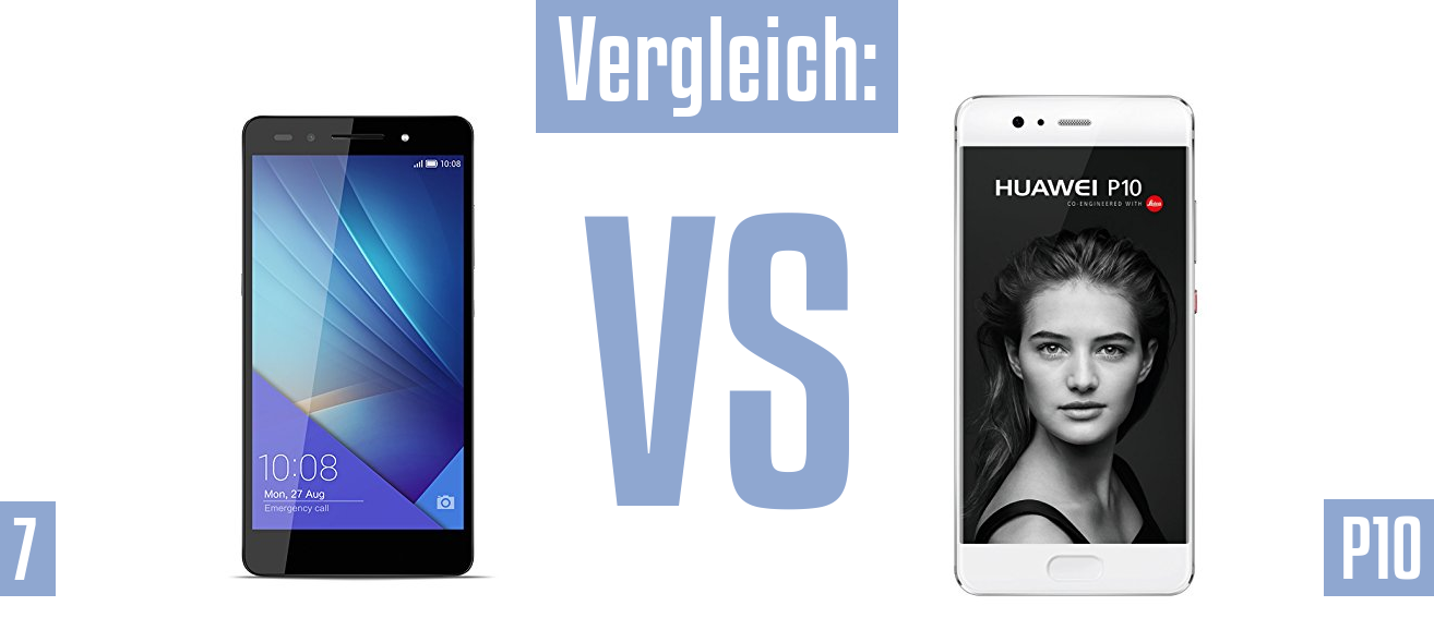 Honor 7 und Honor 7 im Vergleichstest