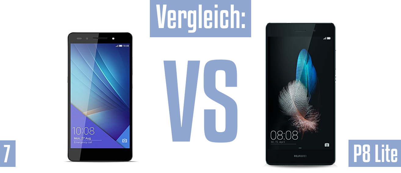 Honor 7 und Honor 7 im Vergleichstest