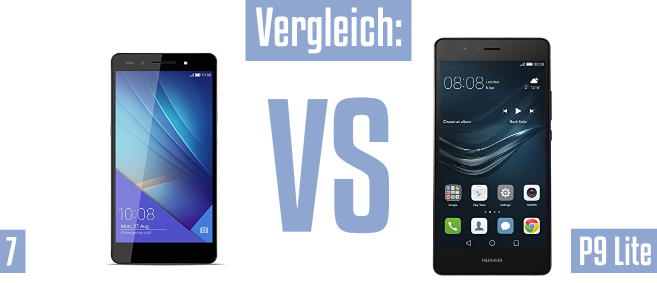 Honor 7 und Honor 7 im Vergleichstest