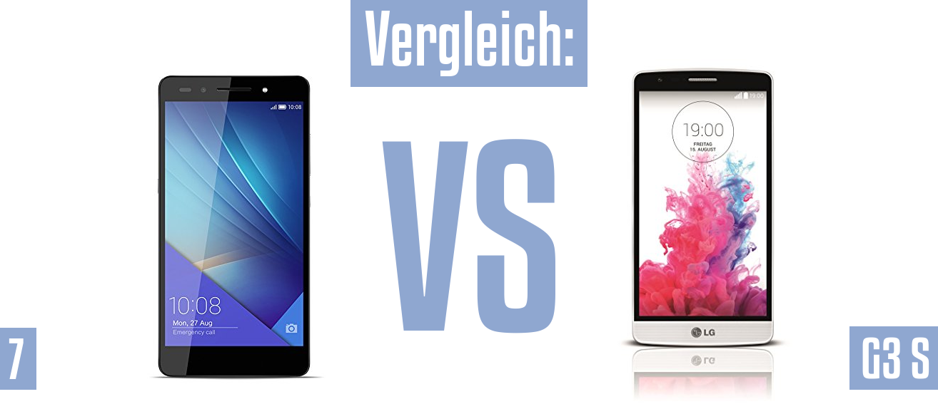 Honor 7 und Honor 7 im Vergleichstest