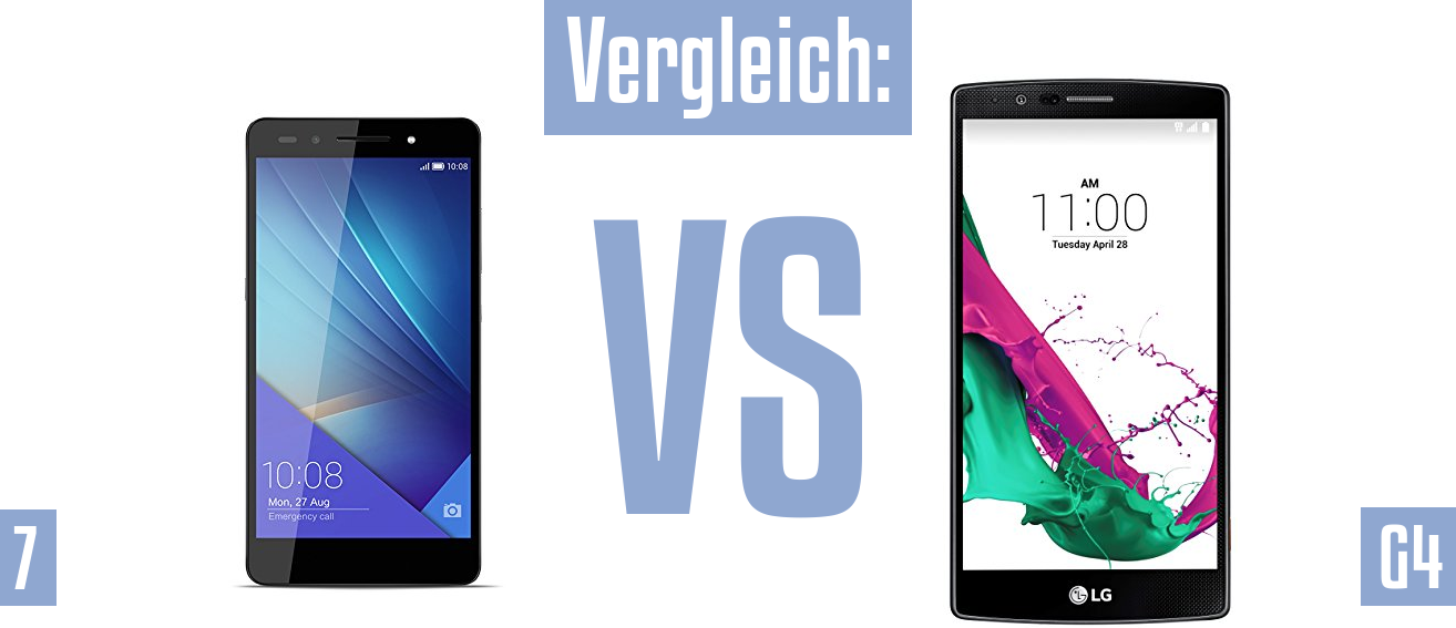 Honor 7 und Honor 7 im Vergleichstest