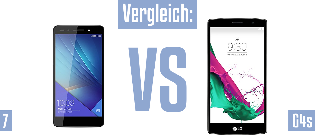 Honor 7 und Honor 7 im Vergleichstest