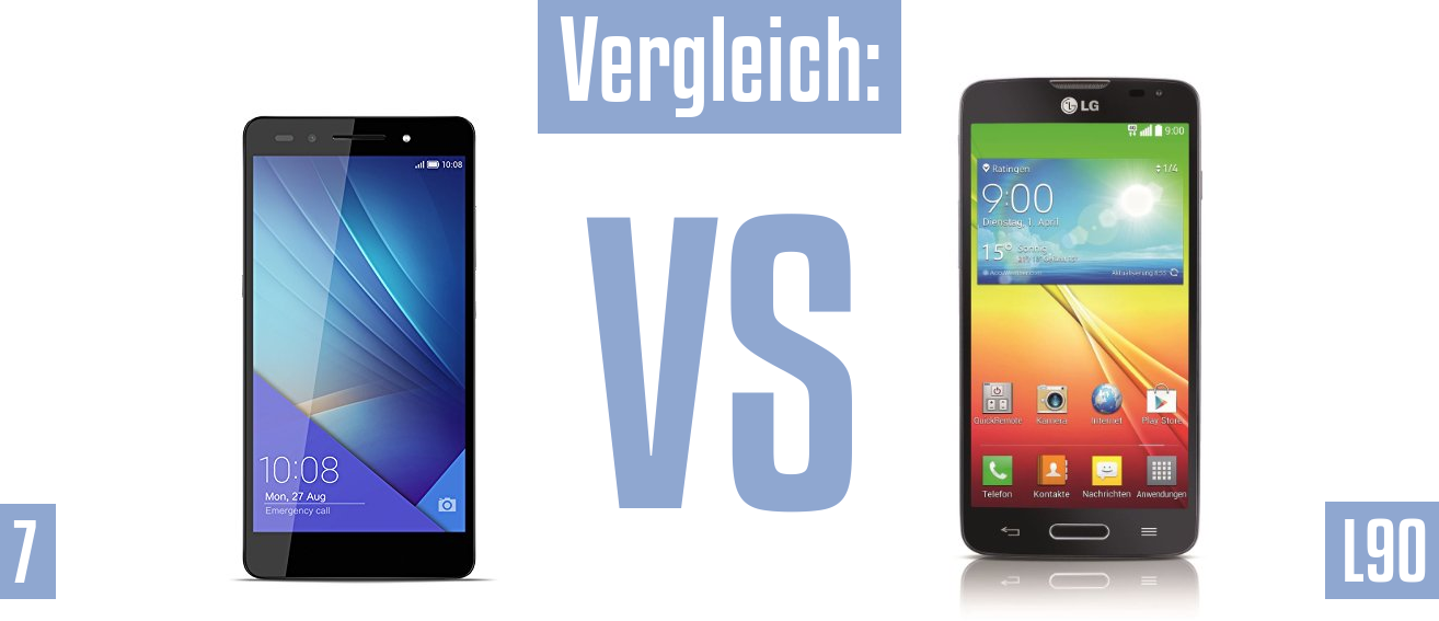 Honor 7 und Honor 7 im Vergleichstest