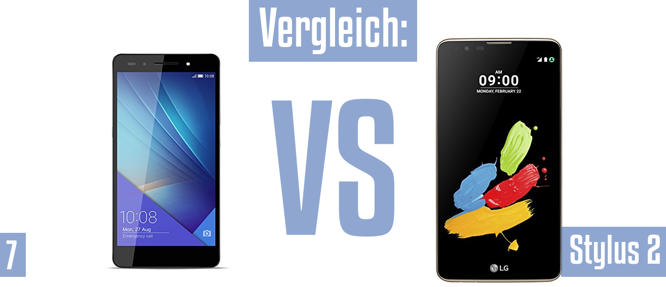 Honor 7 und Honor 7 im Vergleichstest