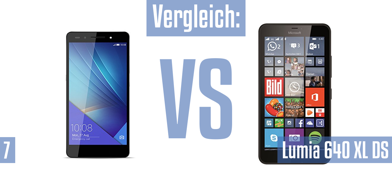 Honor 7 und Honor 7 im Vergleichstest