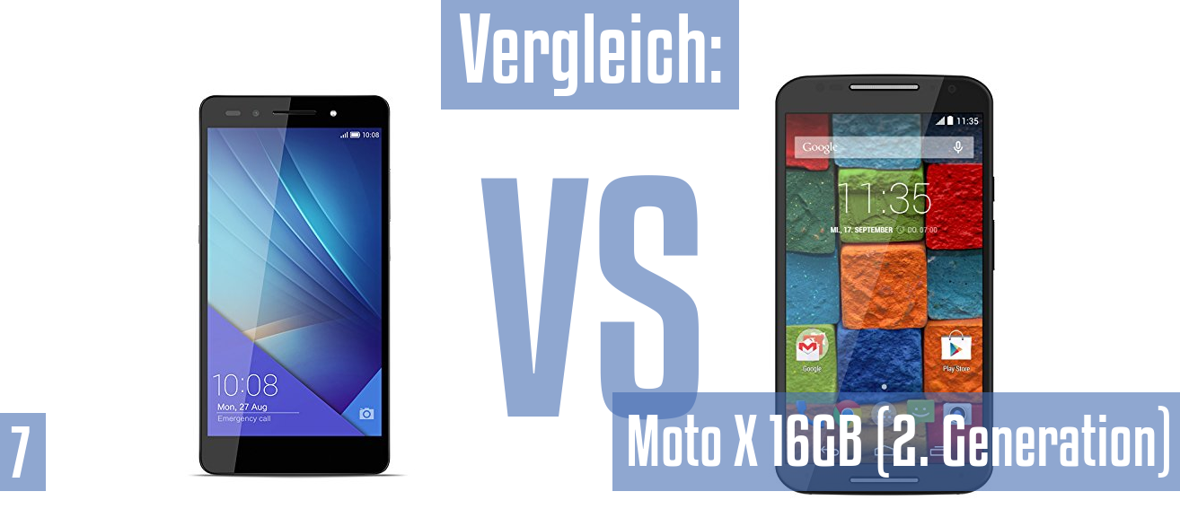 Honor 7 und Honor 7 im Vergleichstest