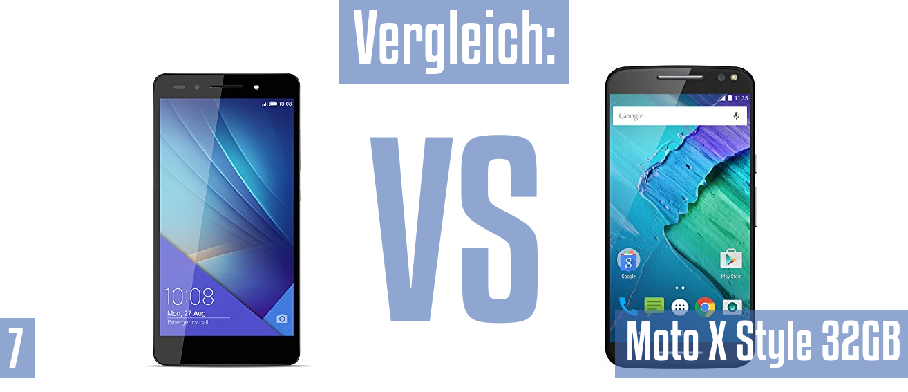 Honor 7 und Honor 7 im Vergleichstest