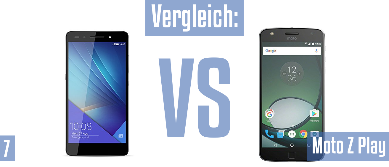 Honor 7 und Honor 7 im Vergleichstest