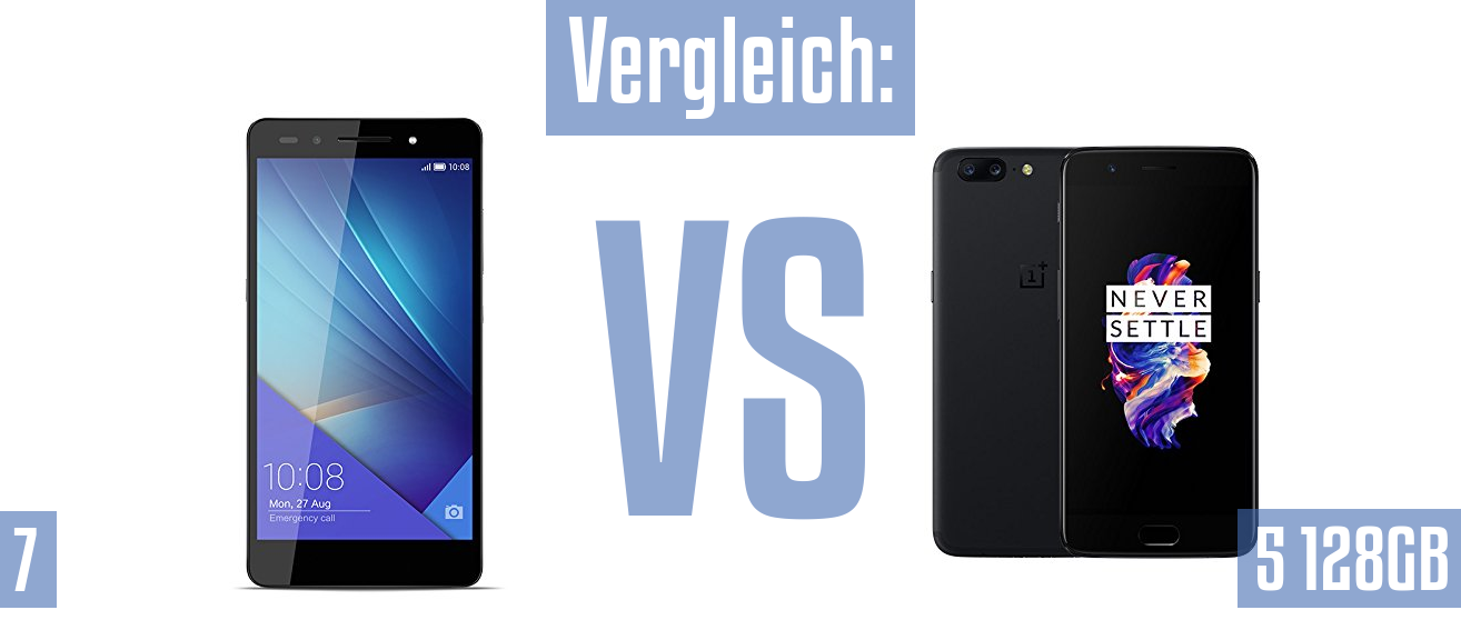 Honor 7 und Honor 7 im Vergleichstest