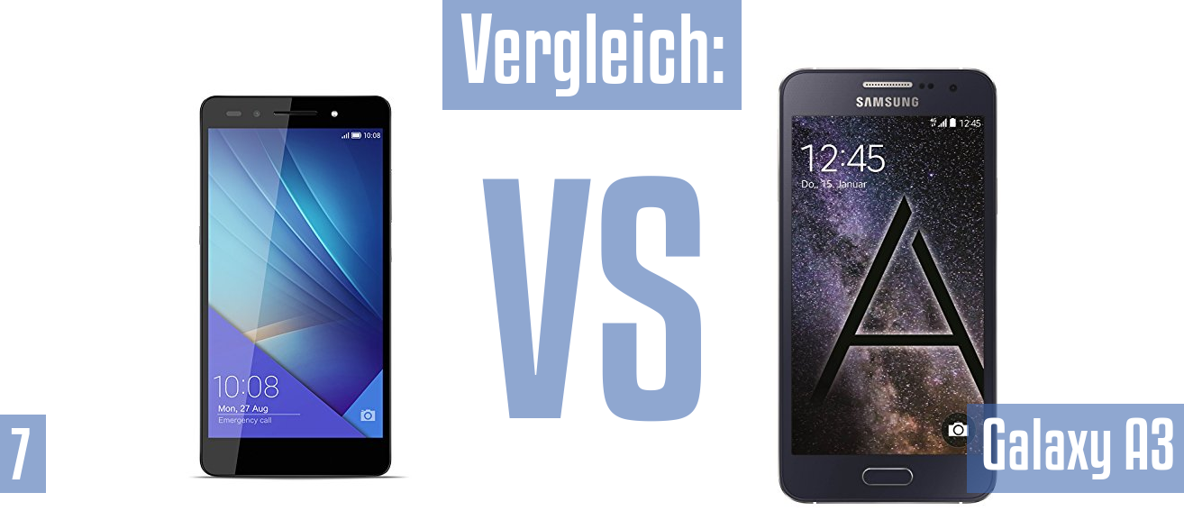 Honor 7 und Honor 7 im Vergleichstest