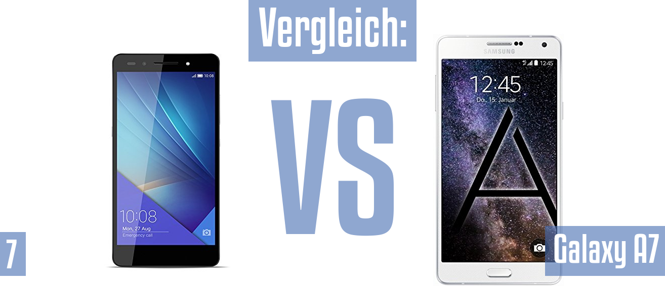 Honor 7 und Honor 7 im Vergleichstest