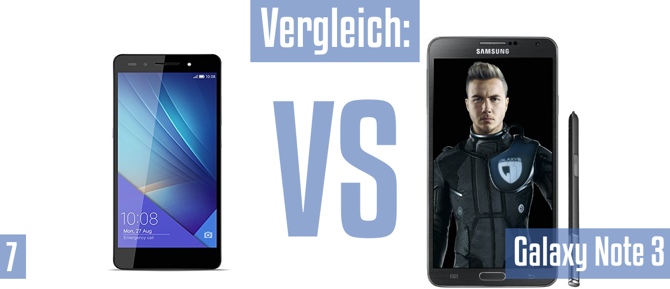 Honor 7 und Honor 7 im Vergleichstest