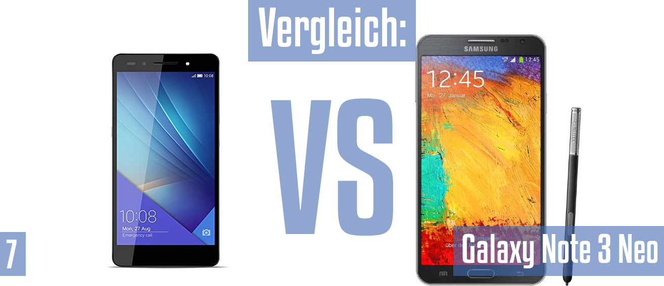 Honor 7 und Honor 7 im Vergleichstest