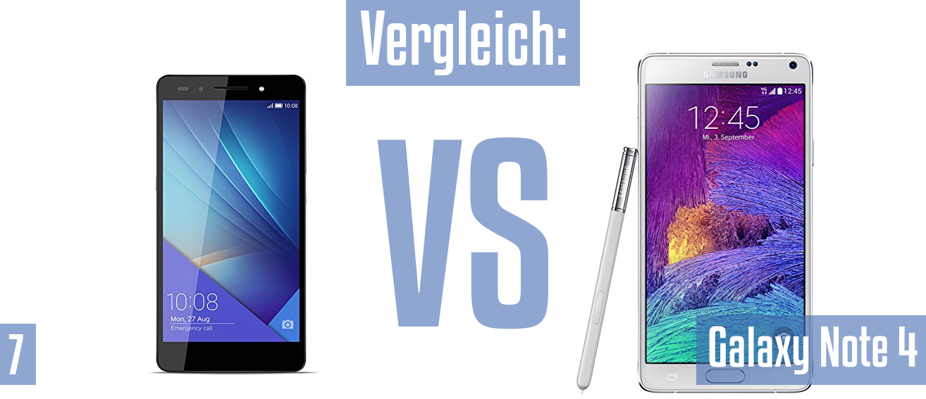 Honor 7 und Honor 7 im Vergleichstest