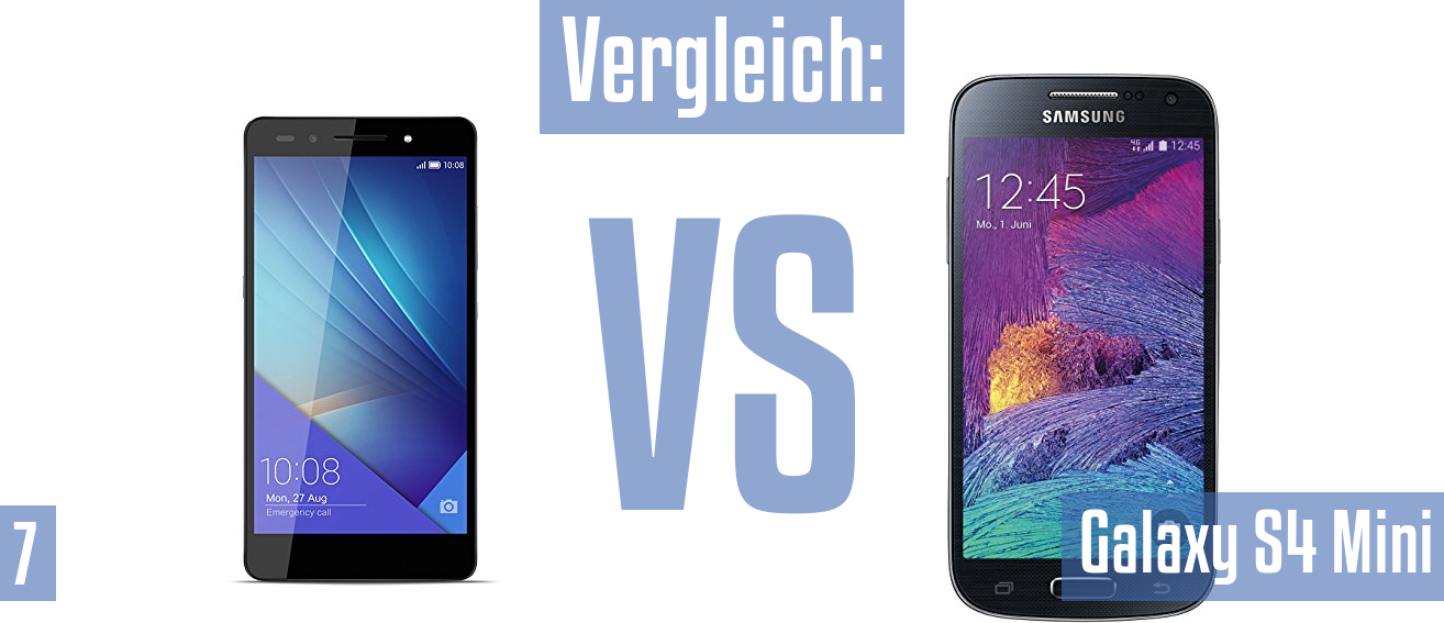 Honor 7 und Honor 7 im Vergleichstest