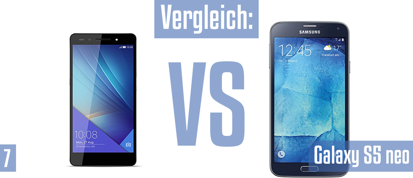 Honor 7 und Honor 7 im Vergleichstest