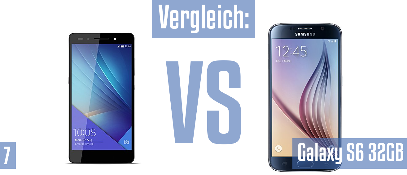 Honor 7 und Honor 7 im Vergleichstest