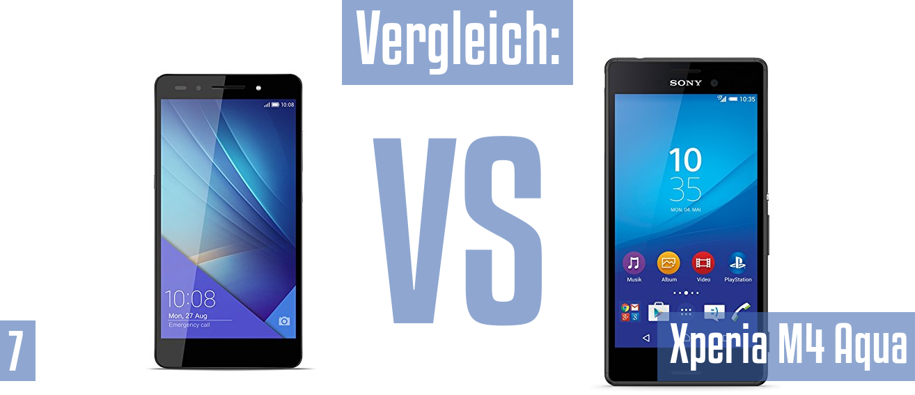 Honor 7 und Honor 7 im Vergleichstest