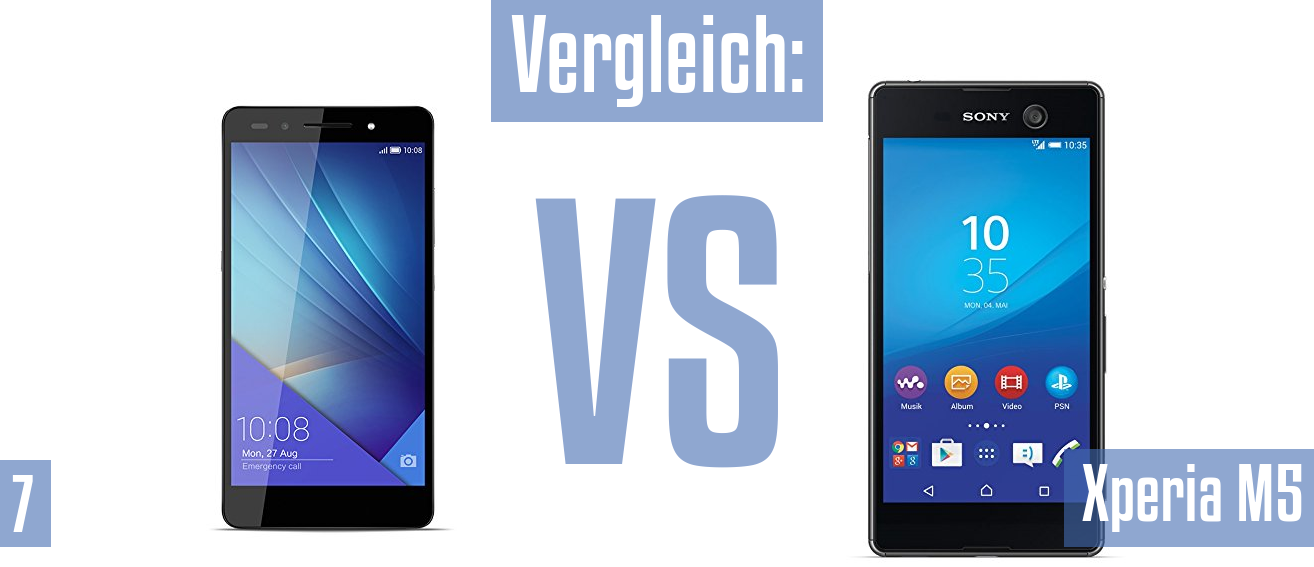 Honor 7 und Honor 7 im Vergleichstest