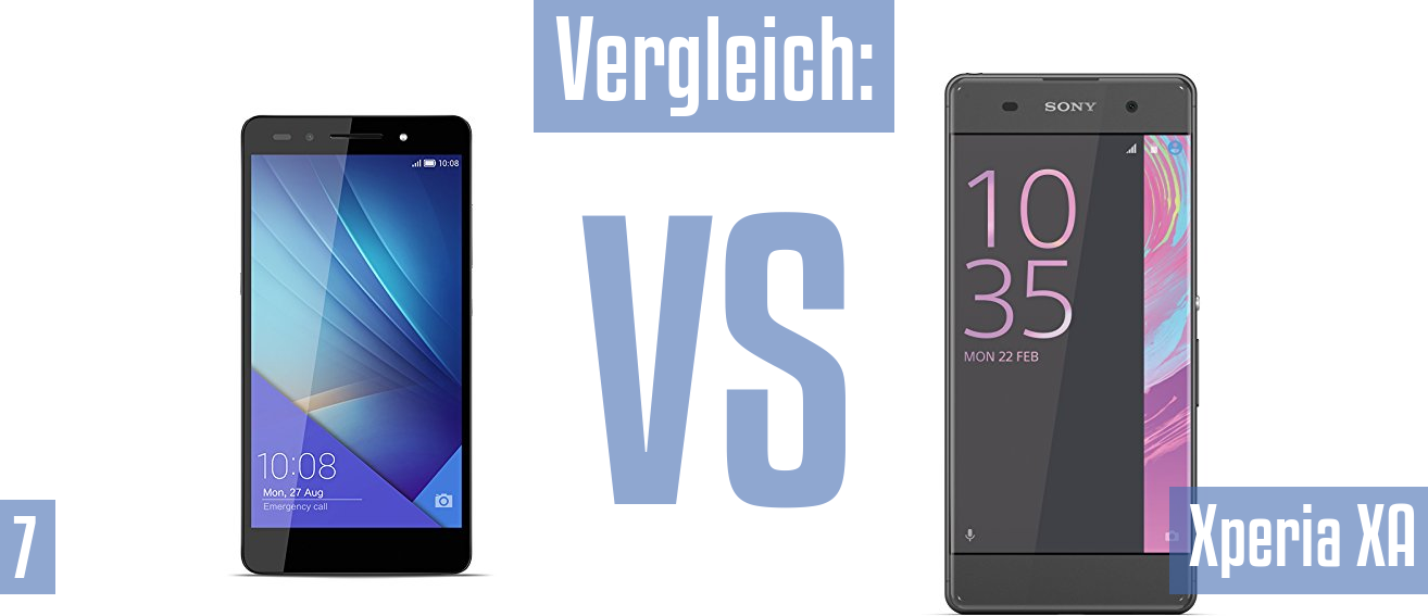 Honor 7 und Honor 7 im Vergleichstest