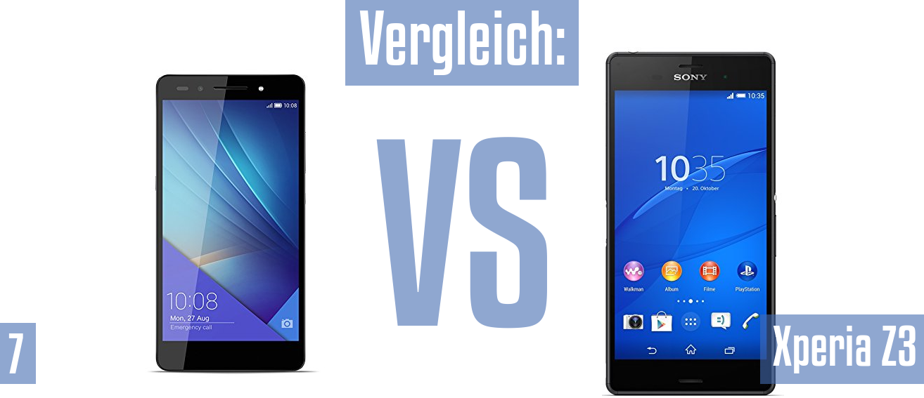 Honor 7 und Honor 7 im Vergleichstest