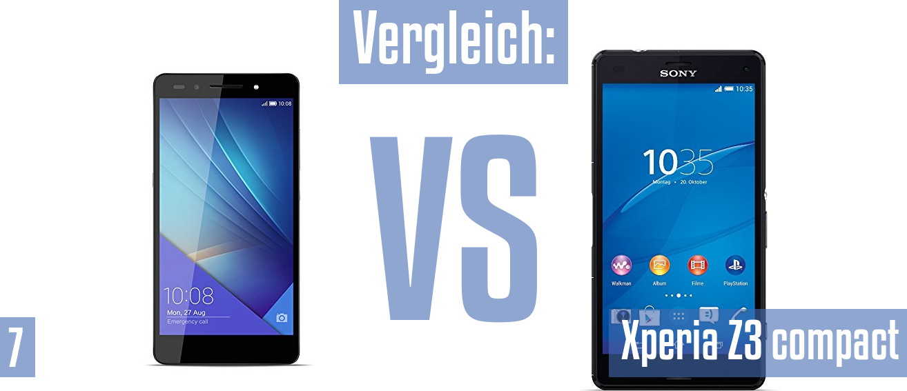 Honor 7 und Honor 7 im Vergleichstest