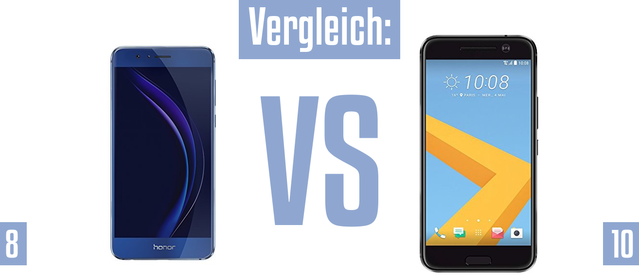 Honor 8 und Honor 8 im Vergleichstest