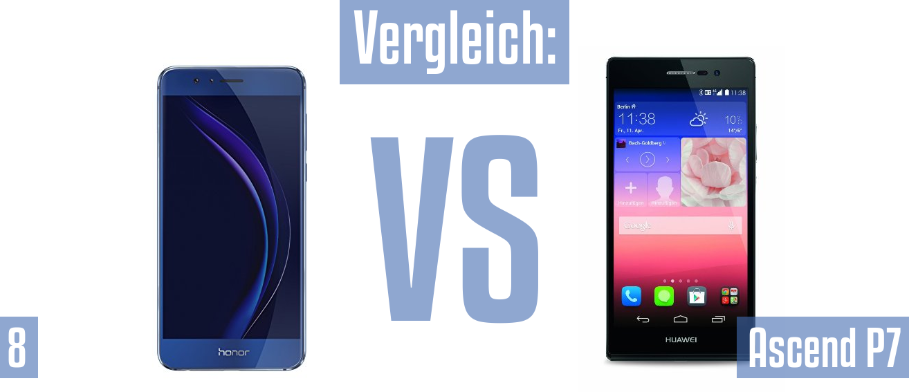 Honor 8 und Honor 8 im Vergleichstest