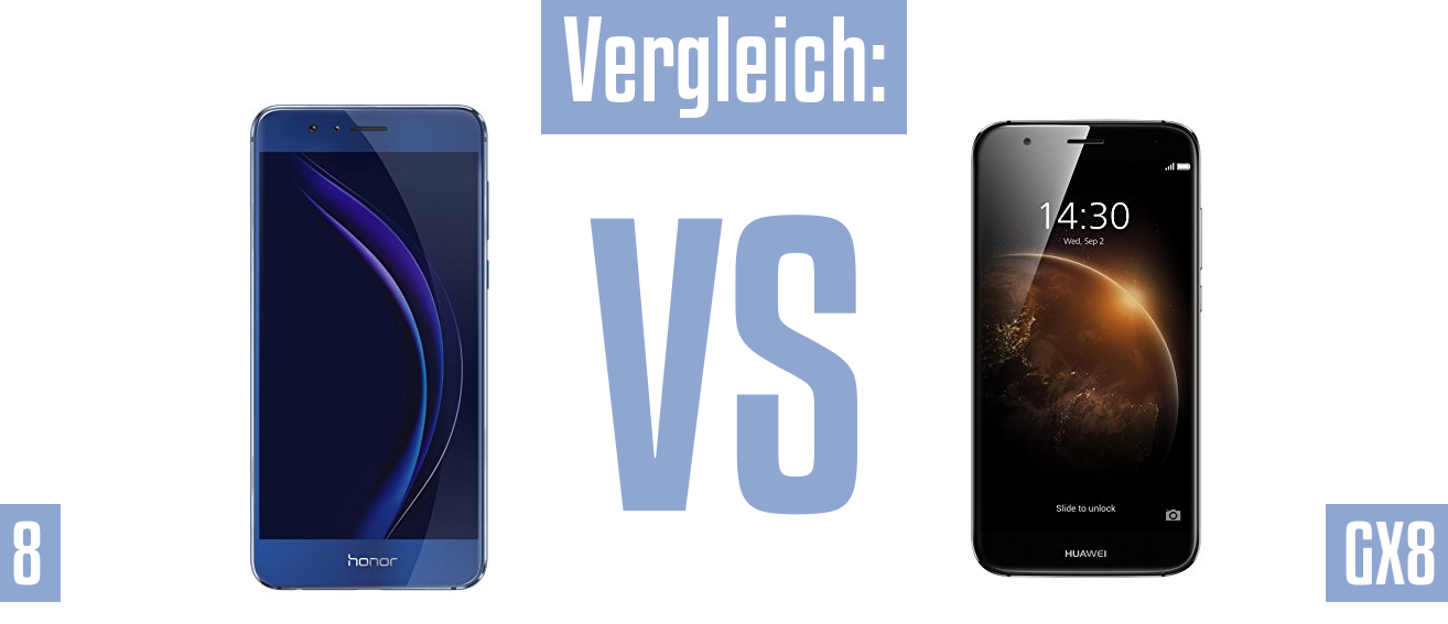 Honor 8 und Honor 8 im Vergleichstest