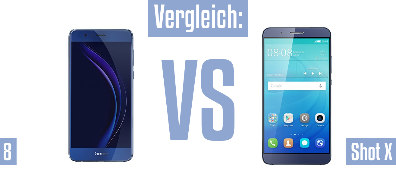 Honor 8 und Honor 8 im Vergleichstest