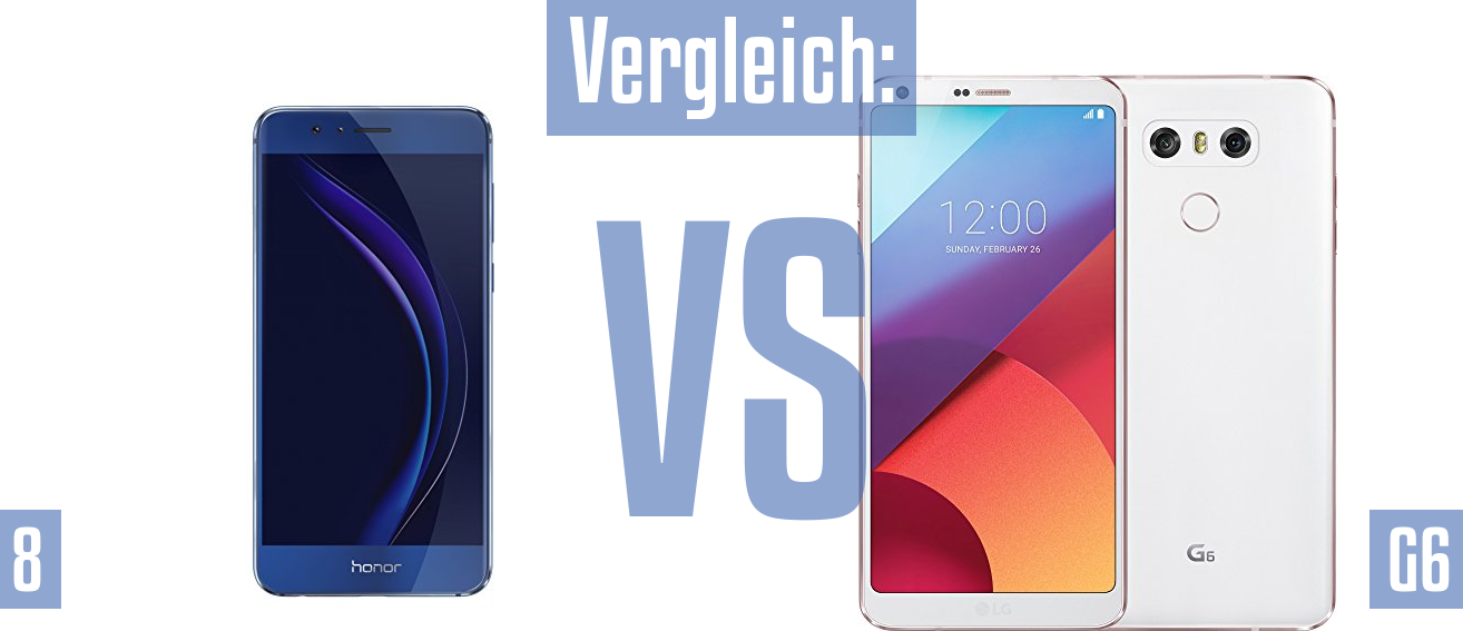 Honor 8 und Honor 8 im Vergleichstest