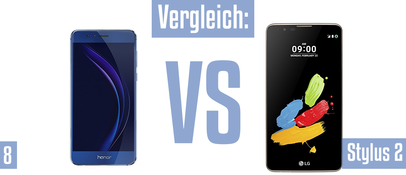 Honor 8 und Honor 8 im Vergleichstest